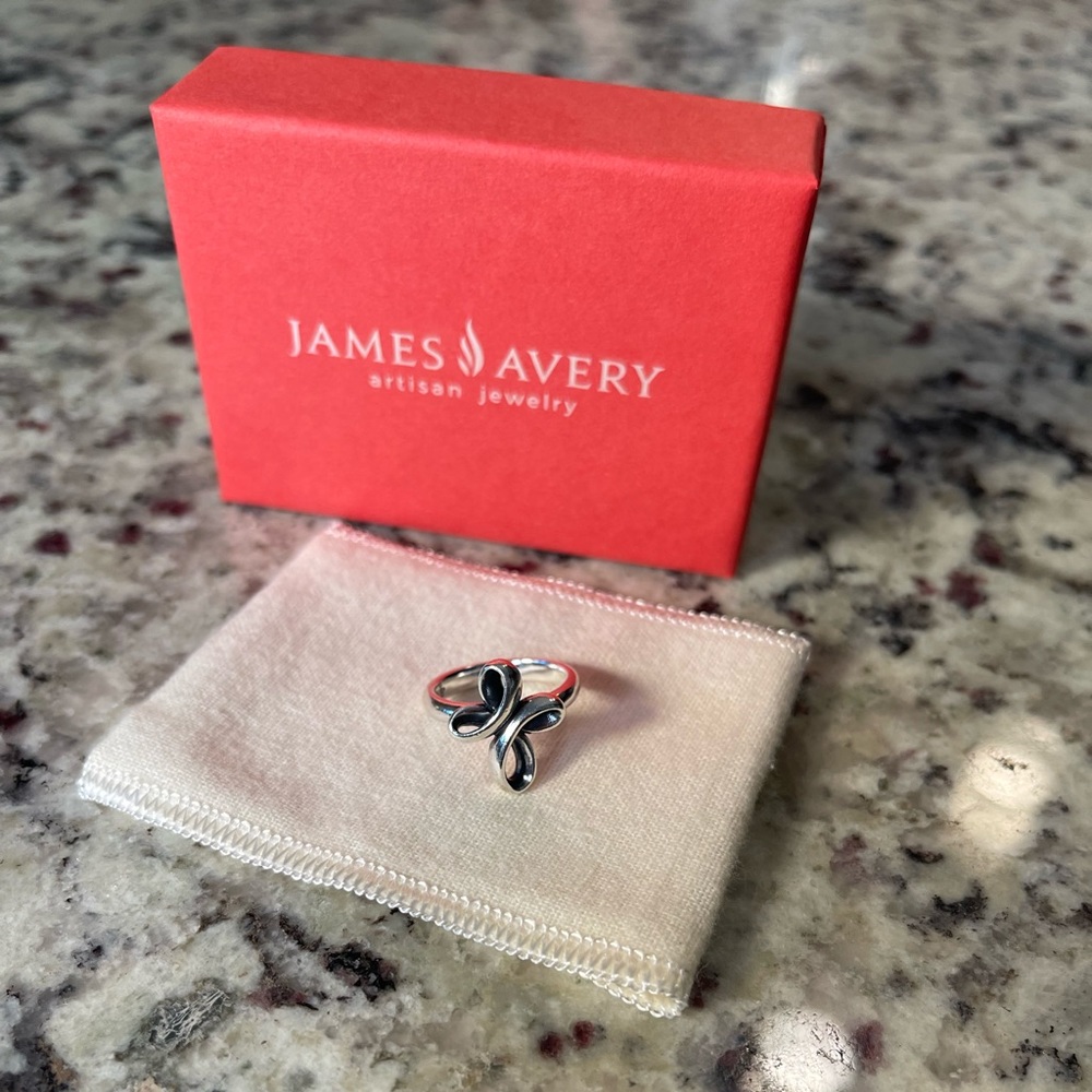 James Avery Eternal Ribbon Cross Ring